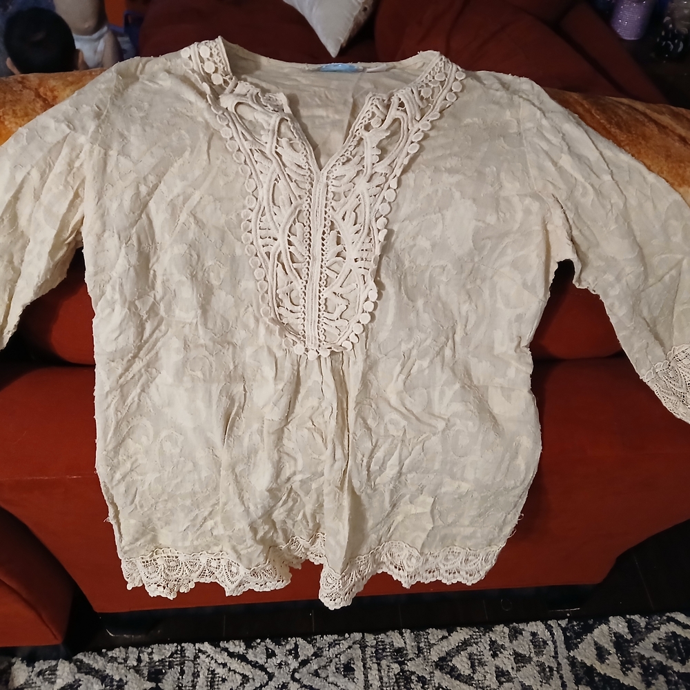 PINK CATTLELAC Light Beige Top